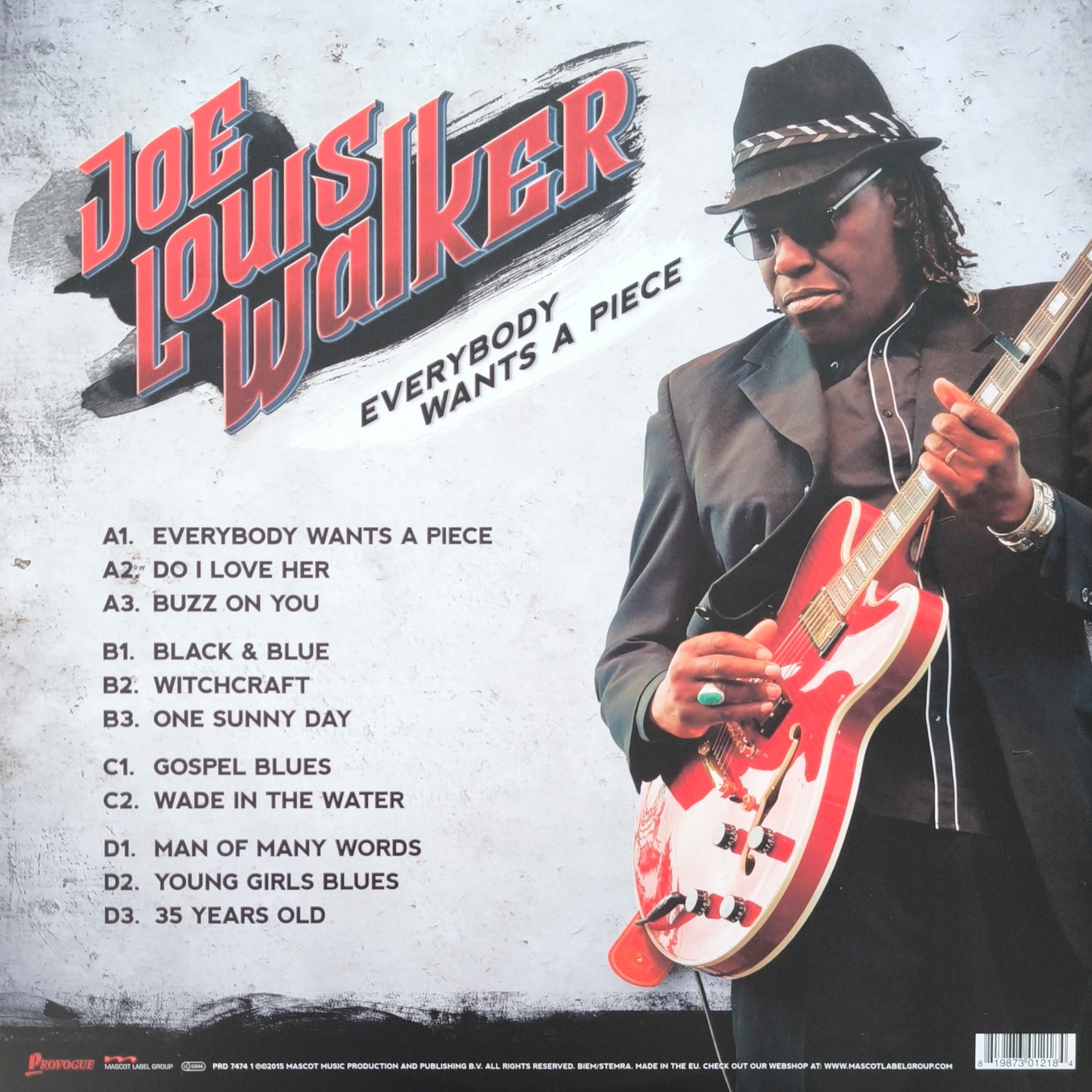 JOE LOUIS WALKER - Everybody Wants A Piece