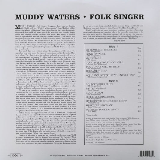 MUDDY WATERS - Folk Singer
