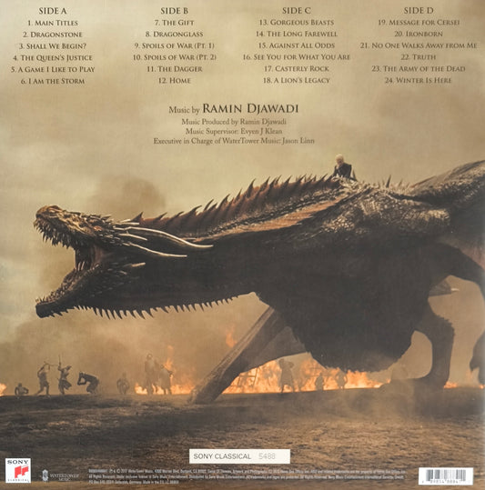 RAMIN DJAWADI - Game Of Thrones Season 7 (Vinyle couleur)