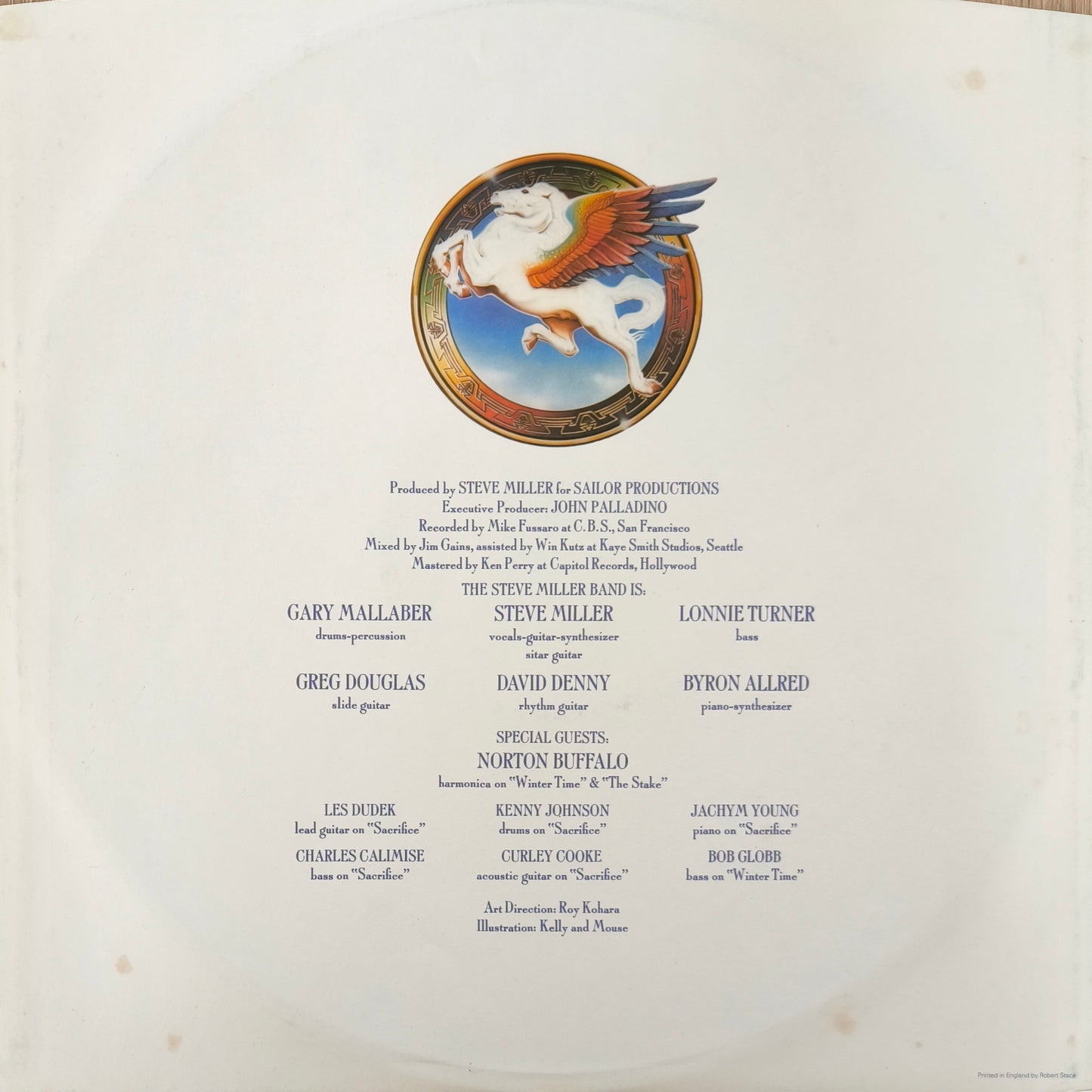 THE STEVE MILLER BAND - Book Of Dreams (pressage UK)