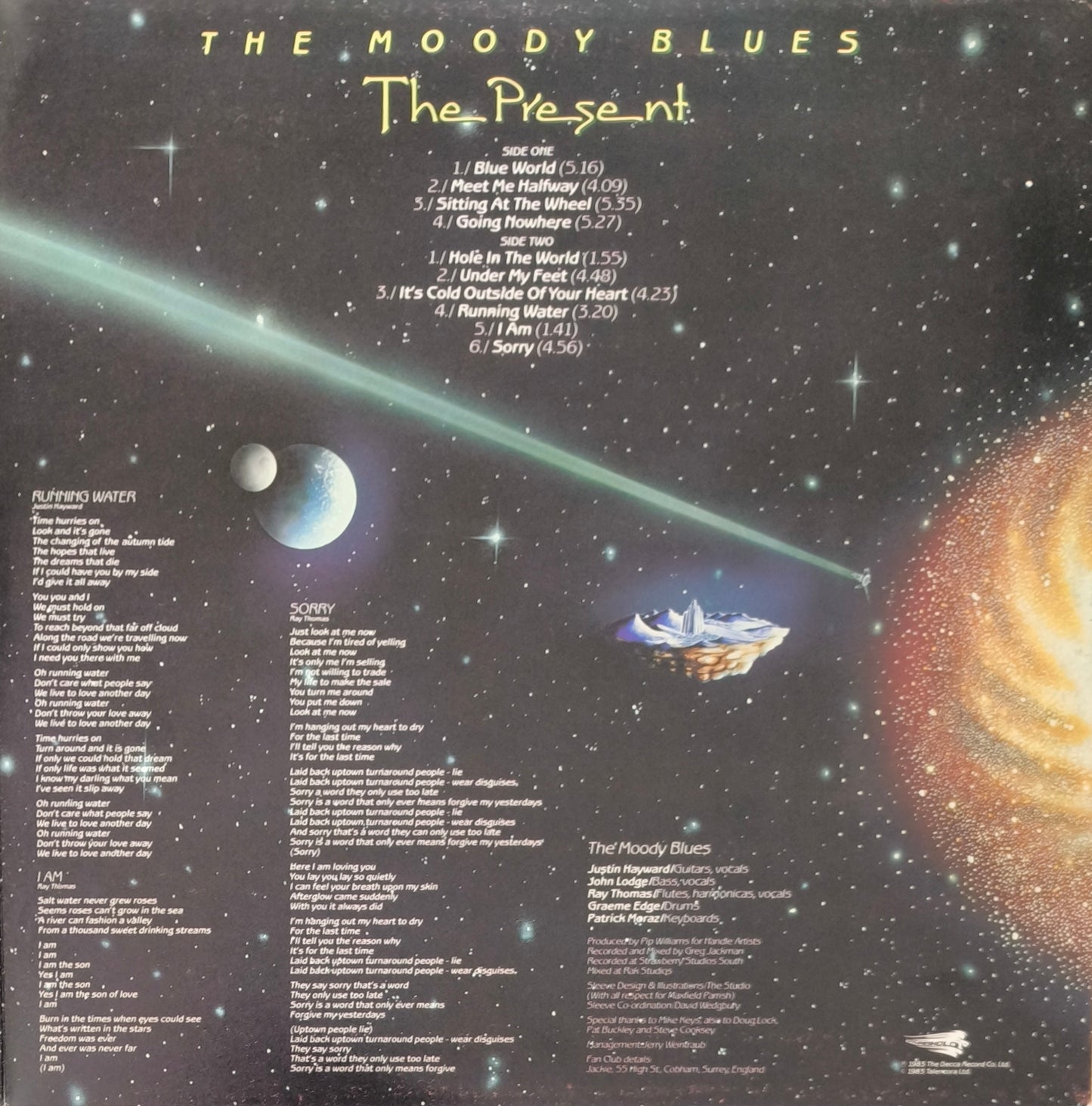 THE MOODY BLUES - The Present