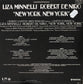 LIZA MINELLI, ROBERT DE NIRO - New York, New York (Original Motion Picture Score)