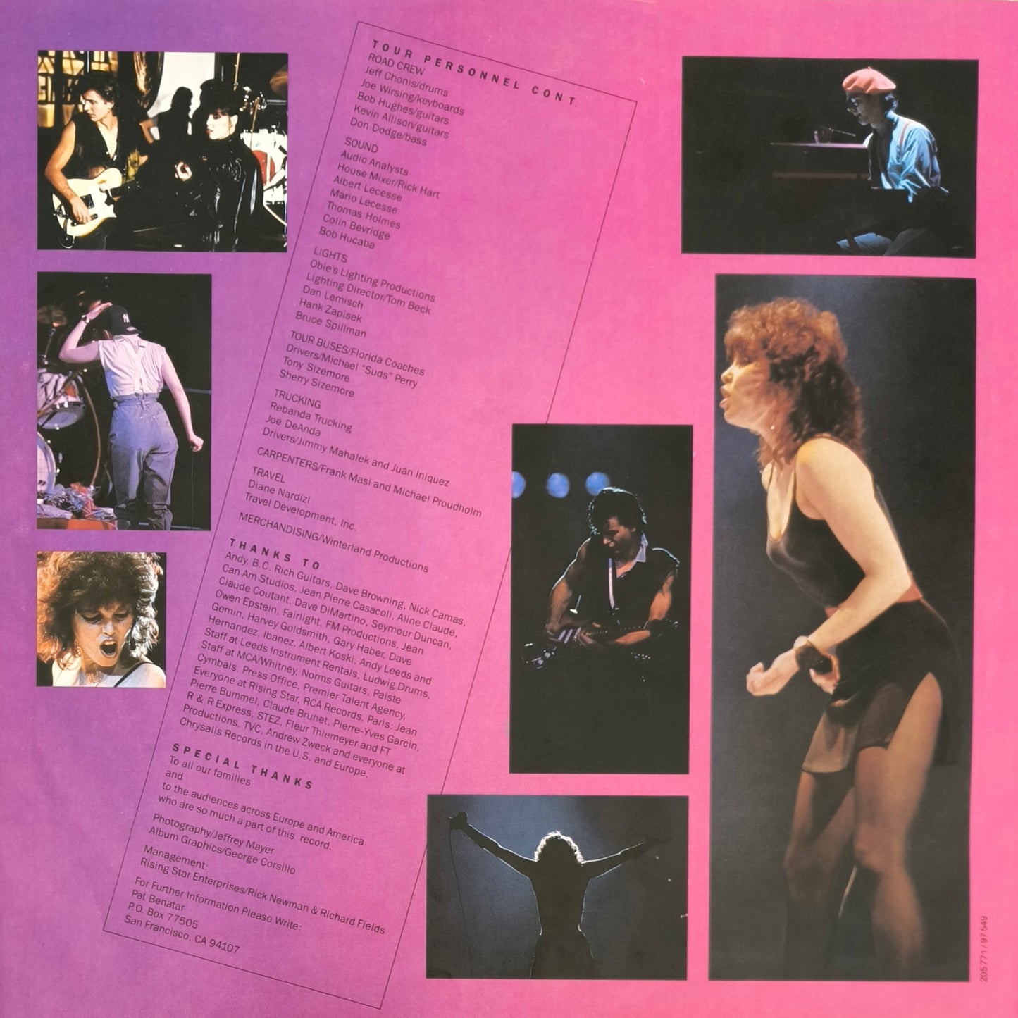 PAT BENATAR - Live From Earth