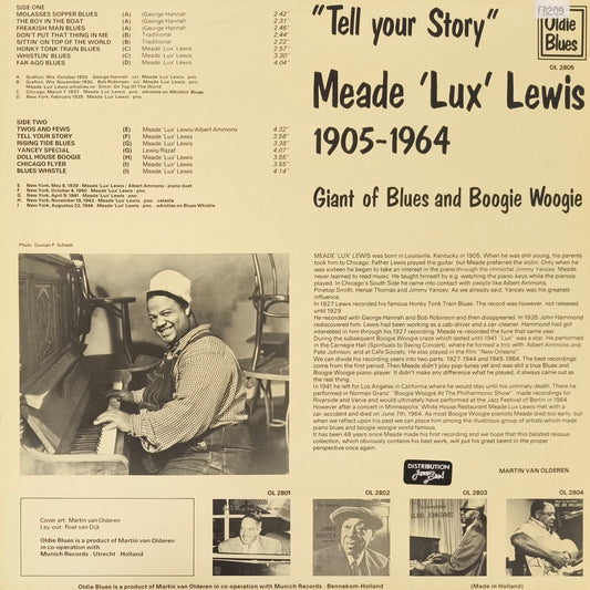MEADE 'LUX' LEWIS - Tell Your Story