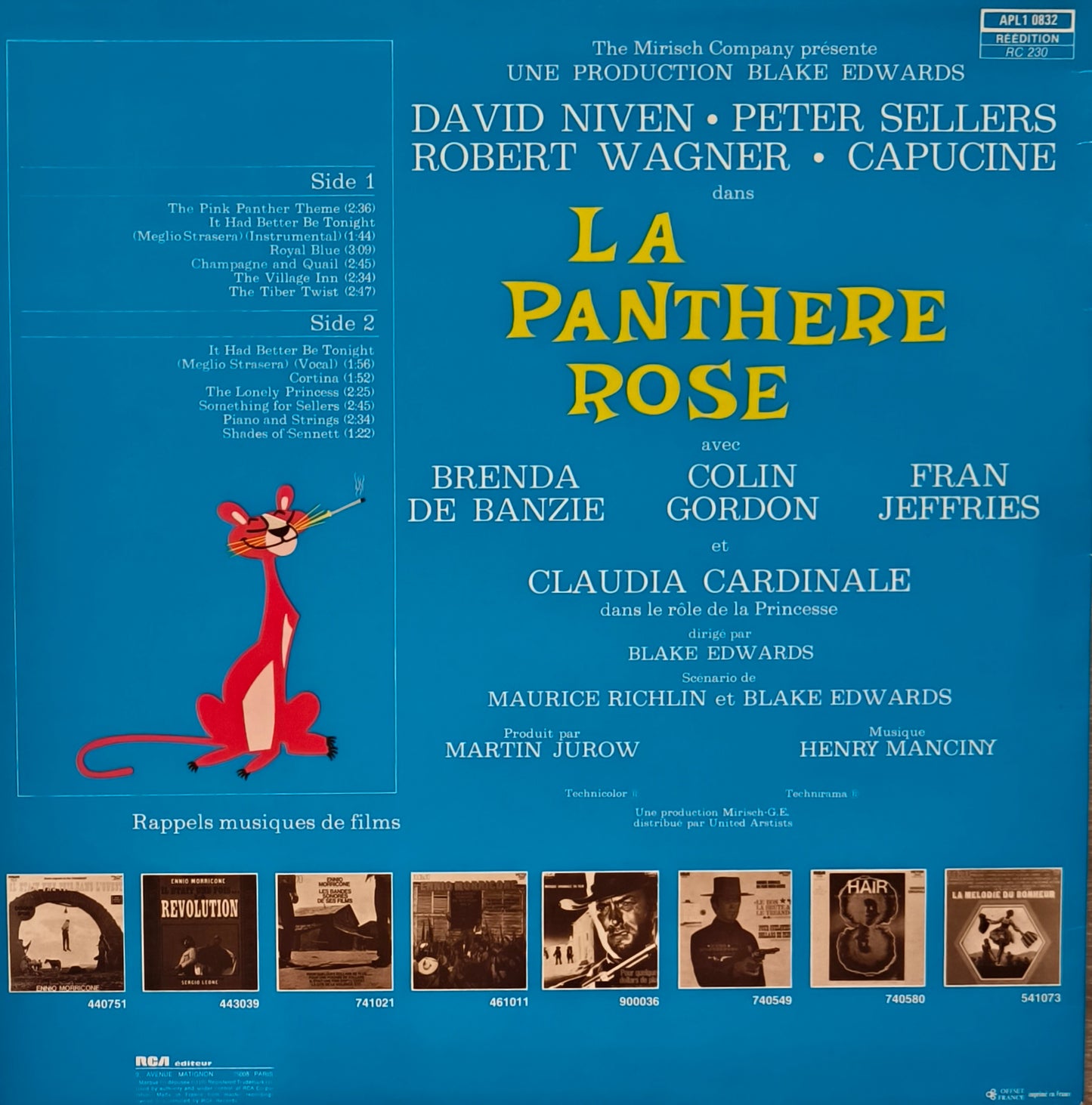 HENRI MANCINI - La Panthere Rose