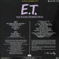 JOHN WILLIAMS - E.T. The Extra-Terrestrial (Music From The Original Motion Picture Soundtrack)