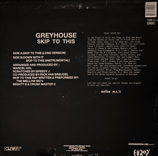 GREYHOUSE - Skip To This