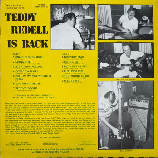 TEDDY REDELL - Teddy Redell Is Back