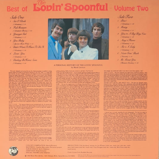 THE LOVIN' SPOONFUL - The Best Of The Lovin' Spoonful Volume Two