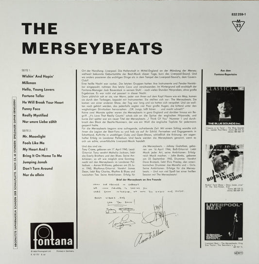 THE MERSEYBEATS - The Merseybeats