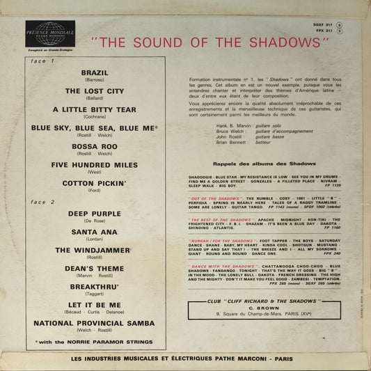 THE SHADOWS - The Sound Of The Shadows