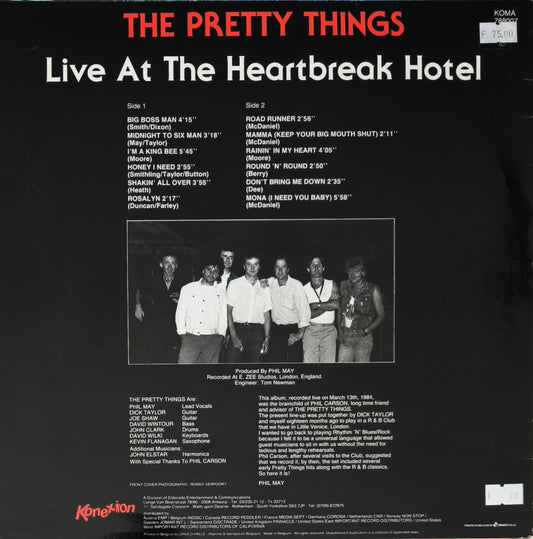 THE PRETTY THINGS - Live At The Heartbreak Hotel