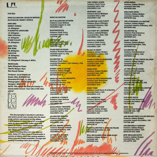 ELLINGTON, MINGUS, ROACH - Money Jungle (pressage US)