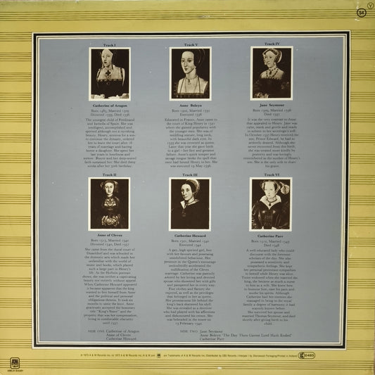 RICK WAKEMAN - The Six Wives Of Henry VIII