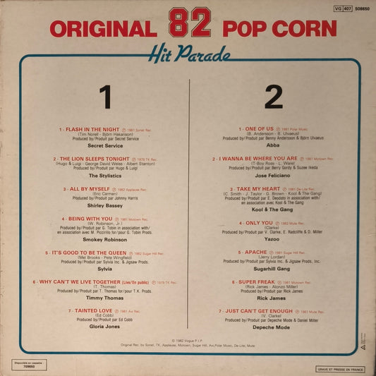 ORIGINAL 82 - Pop Corn Hit Parade