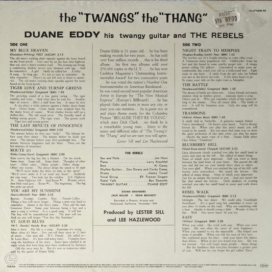 DUANE EDDY - The "Twangs" The "Thang"