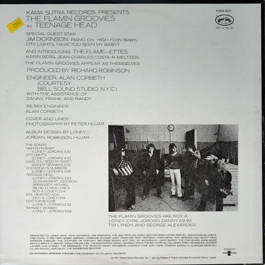 THE FLAMIN' GROOVIES - Teenage Head (pressage US)