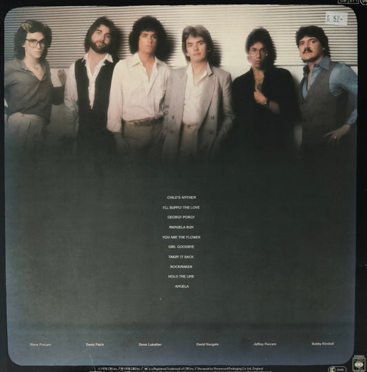 TOTO - Toto (pressage UK)