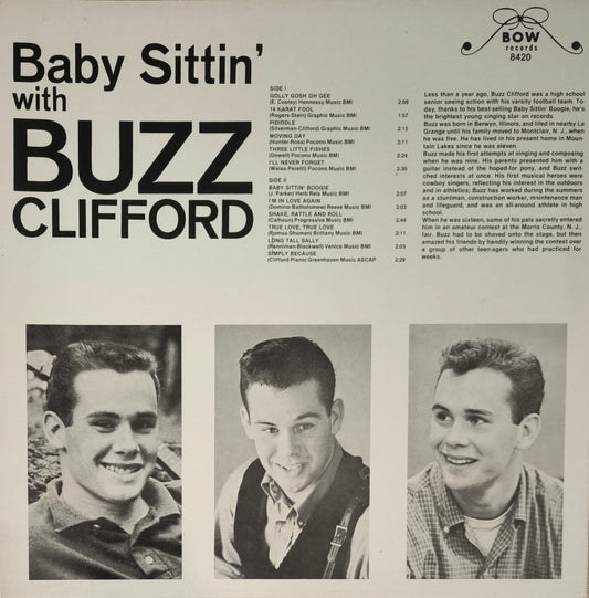 BUZZ CLIFFORD - Baby Sittin' With Buzz Clifford