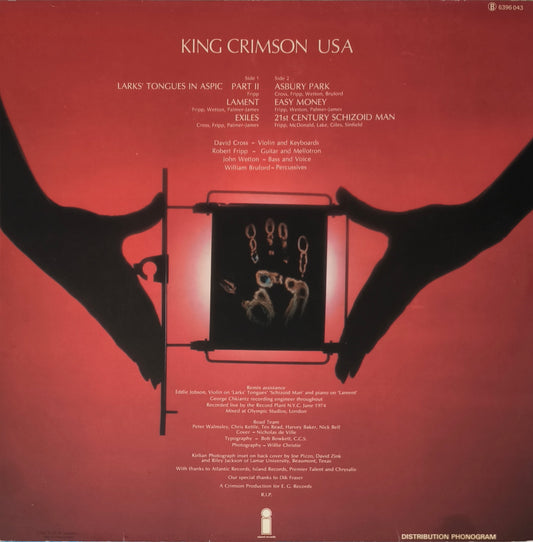 KING CRIMSON - USA