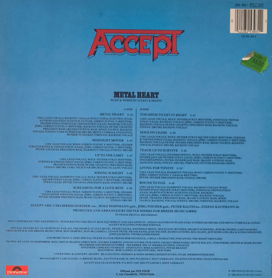 ACCEPT - Metal Heart