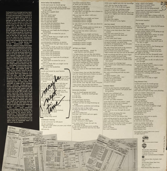 LITTLE FEAT - The Last Record Album