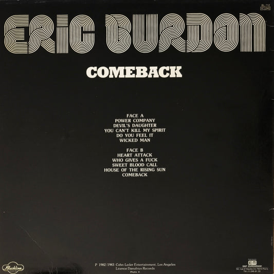 ERIC BURDON - Comeback