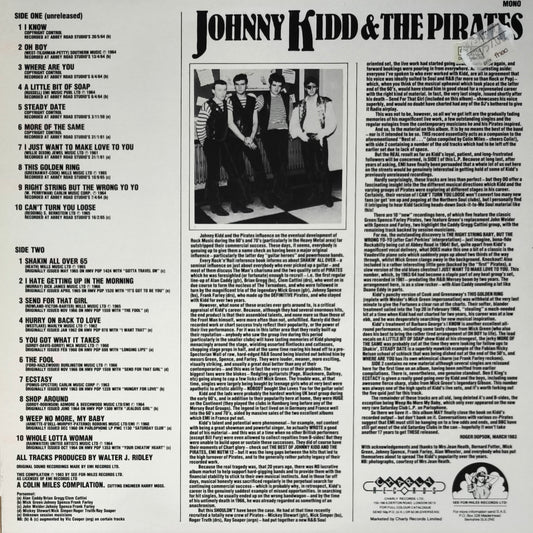 JOHNNY KIDD & THE PIRATES - Rarities