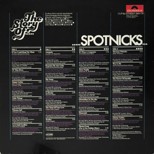 THE SPOTNICKS - The Story Of The Spotnicks