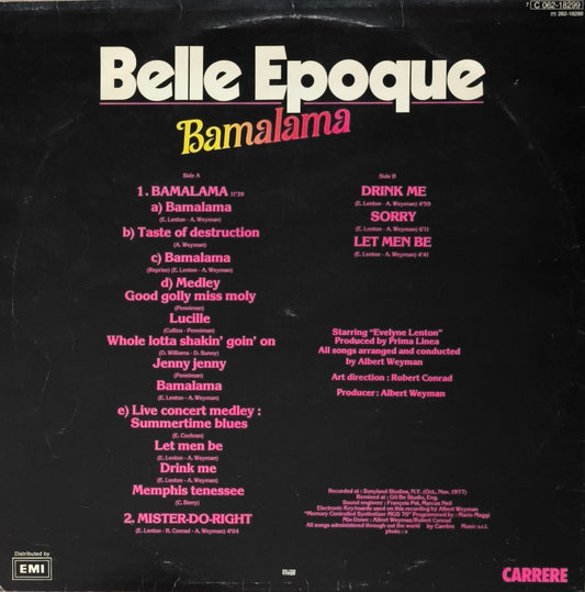 BELLE EPOQUE - Bamalama
