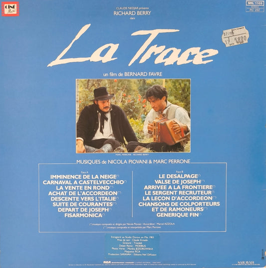 NICOLA PIOVANI, MARC PERRONE - La Trace