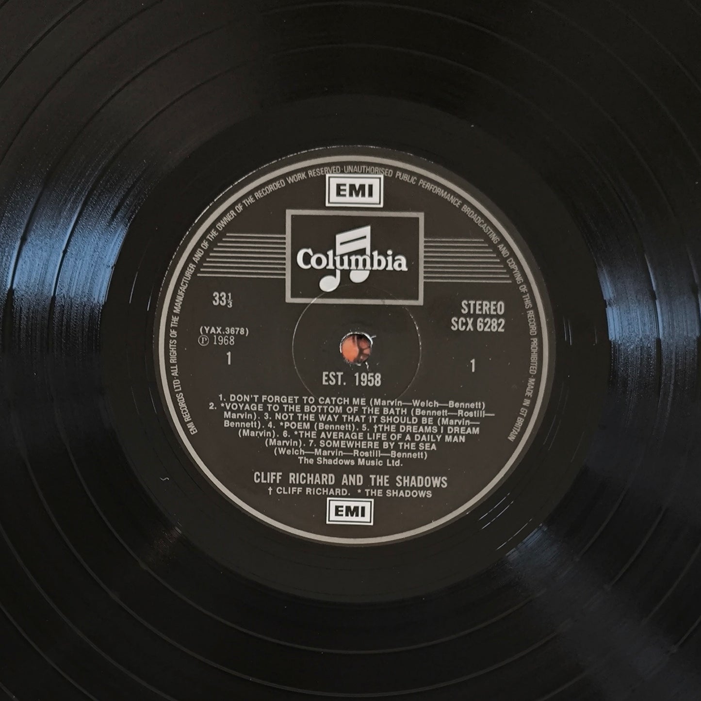 CLIFF RICHARD & THE SHADOWS - Established 1958