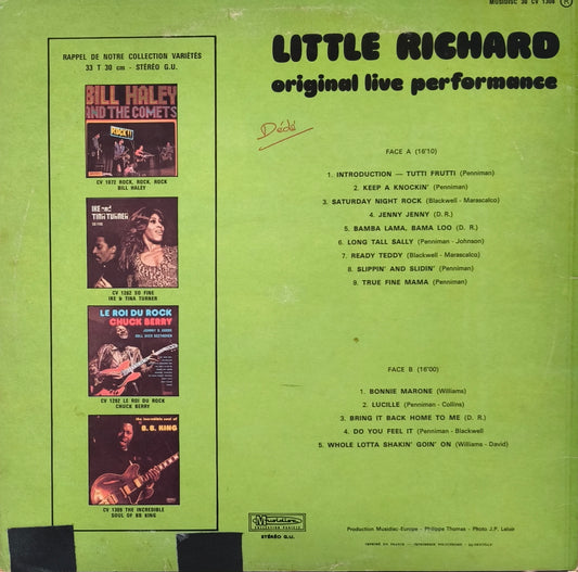 LITTLE RICHARD - Original Live Performance