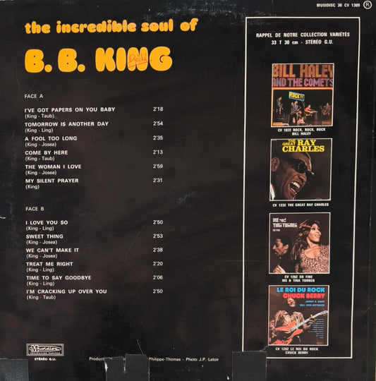 B.B. KING - The Incredible Soul Of B. B. King