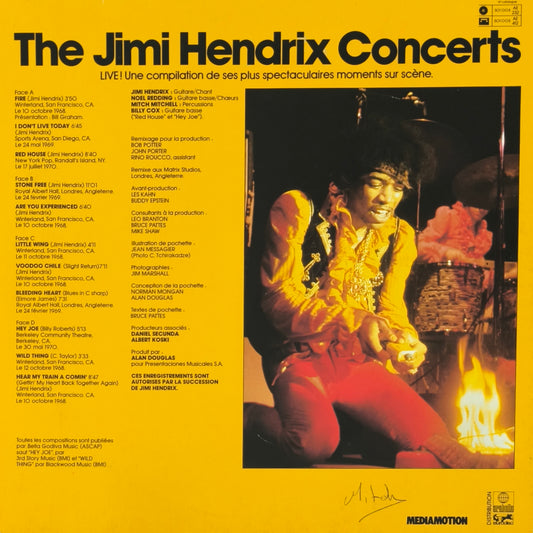 JIMI HENDRIX - The Jimi Hendrix Concerts