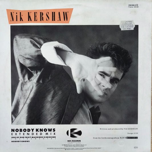 NIK KERSHAW - Nobody Knows (Extended Mix)