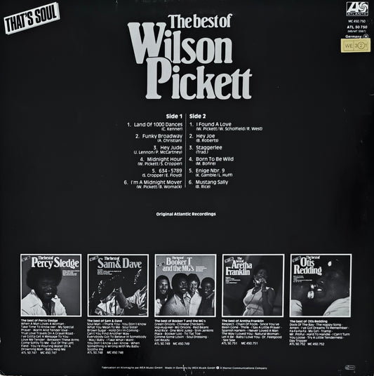 WILSON PICKETT - The Best Of Wilson Pickett