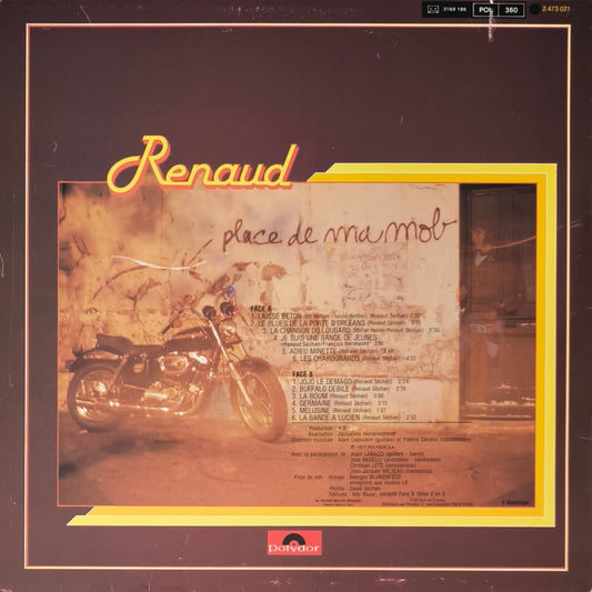 RENAUD - Laisse Béton (Place De Ma Mob)