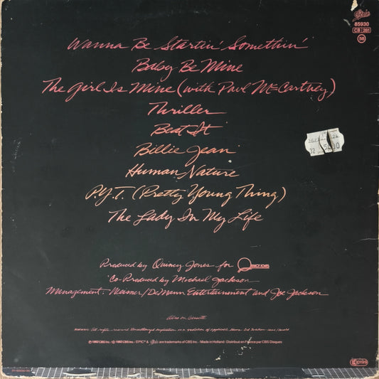 MICHAEL JACKSON - Thriller