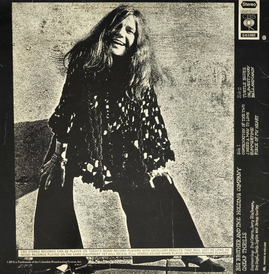 BIG BROTHER & THE HOLDING COMPANY - Cheap Thrills