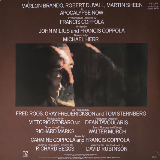 APOCALYPSE NOW - Original Motion Picture Soundtrack