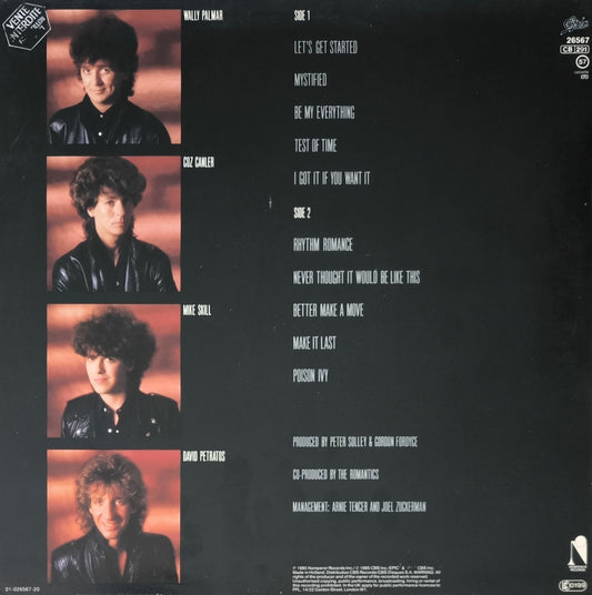 THE ROMANTICS - Rhythm Romance