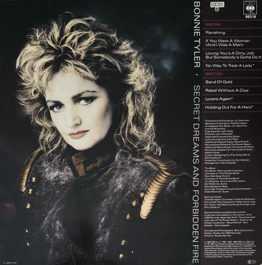 BONNIE TYLER - Secret Dreams And Forbidden Fire