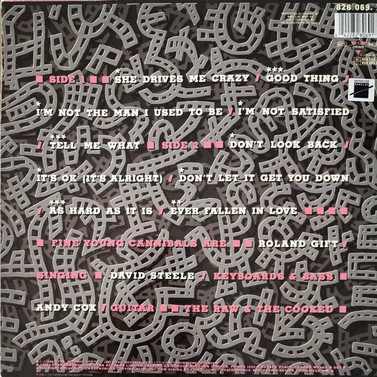 FINE YOUNG CANNIBALS - The Raw & The Cooked