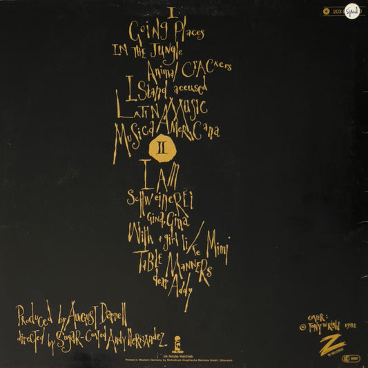 KID CREOLE & THE COCONUTS - Fresh Fruit In Foreign Places