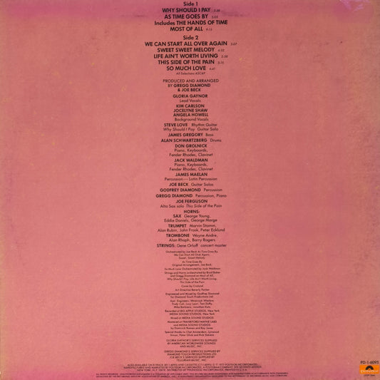 GLORIA GAYNOR - Glorious (pressage US)