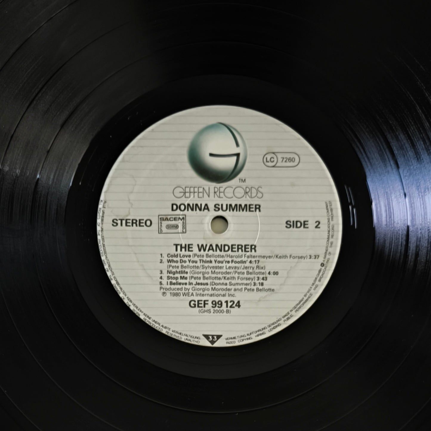 DONNA SUMMER - The Wanderer