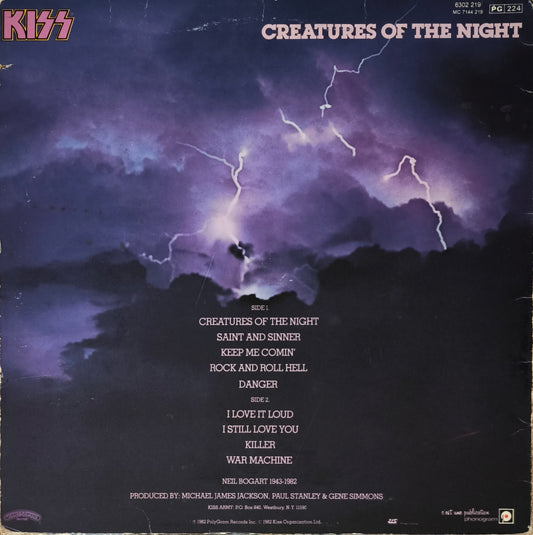 KISS - Creatures Of The Night