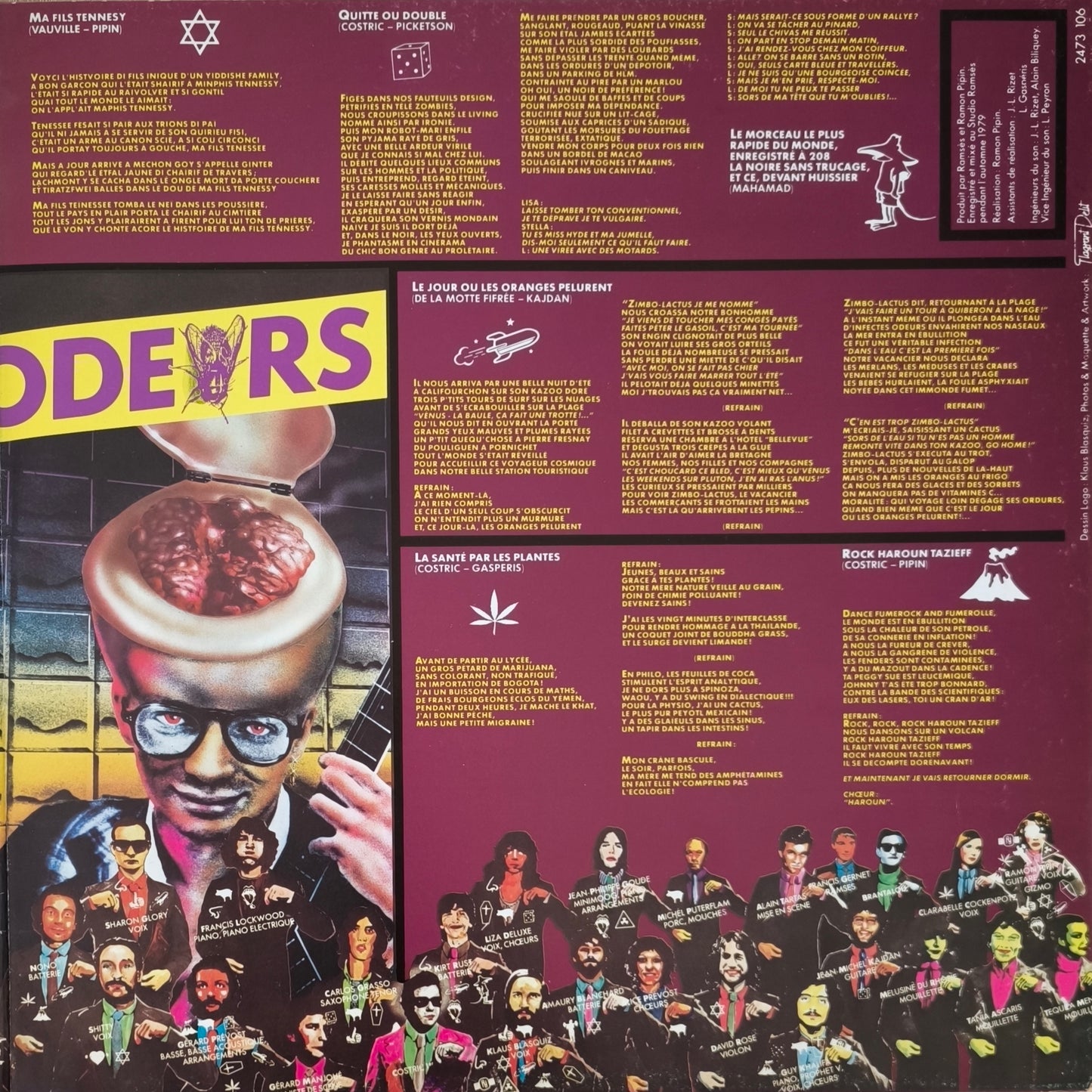 RAMON PIPIN'S ODEURS - 1980: No Sex