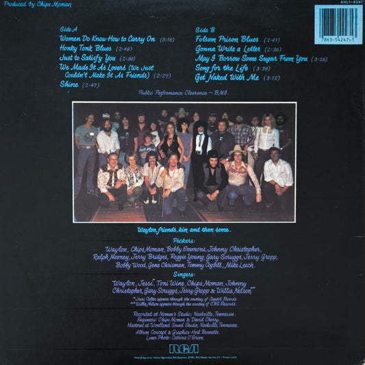 WAYLON JENNINGS - Black On Black